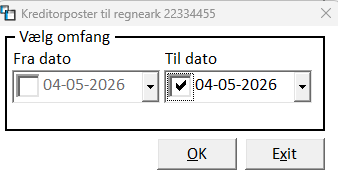 værktøjslinje