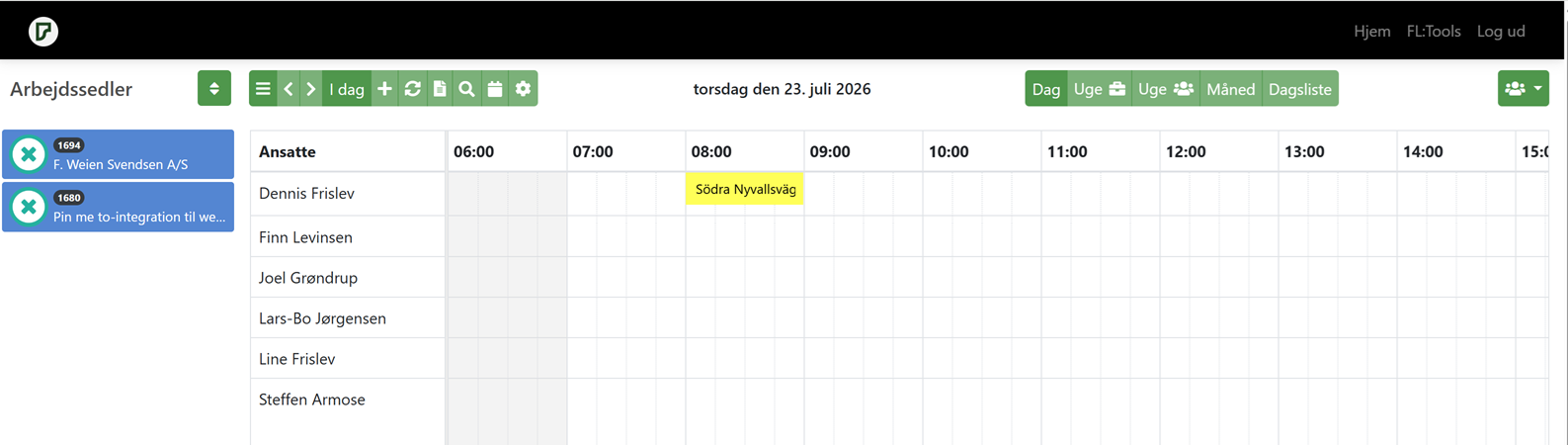 Sagen ligger nu i kalenderen