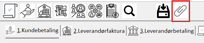 tryk på klips